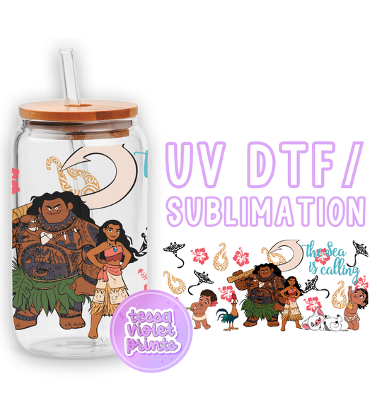 a glass jar with a picture of a cartoon character on it