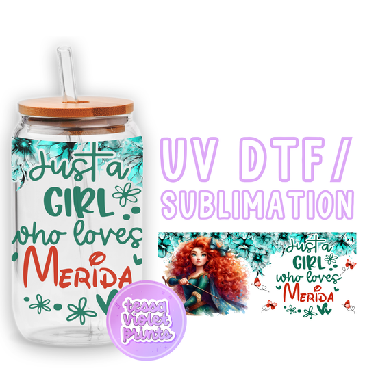 a glass jar with a lid and a sticker with a picture of a girl