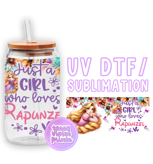 a glass jar with a straw lid and a sticker with a picture of rap