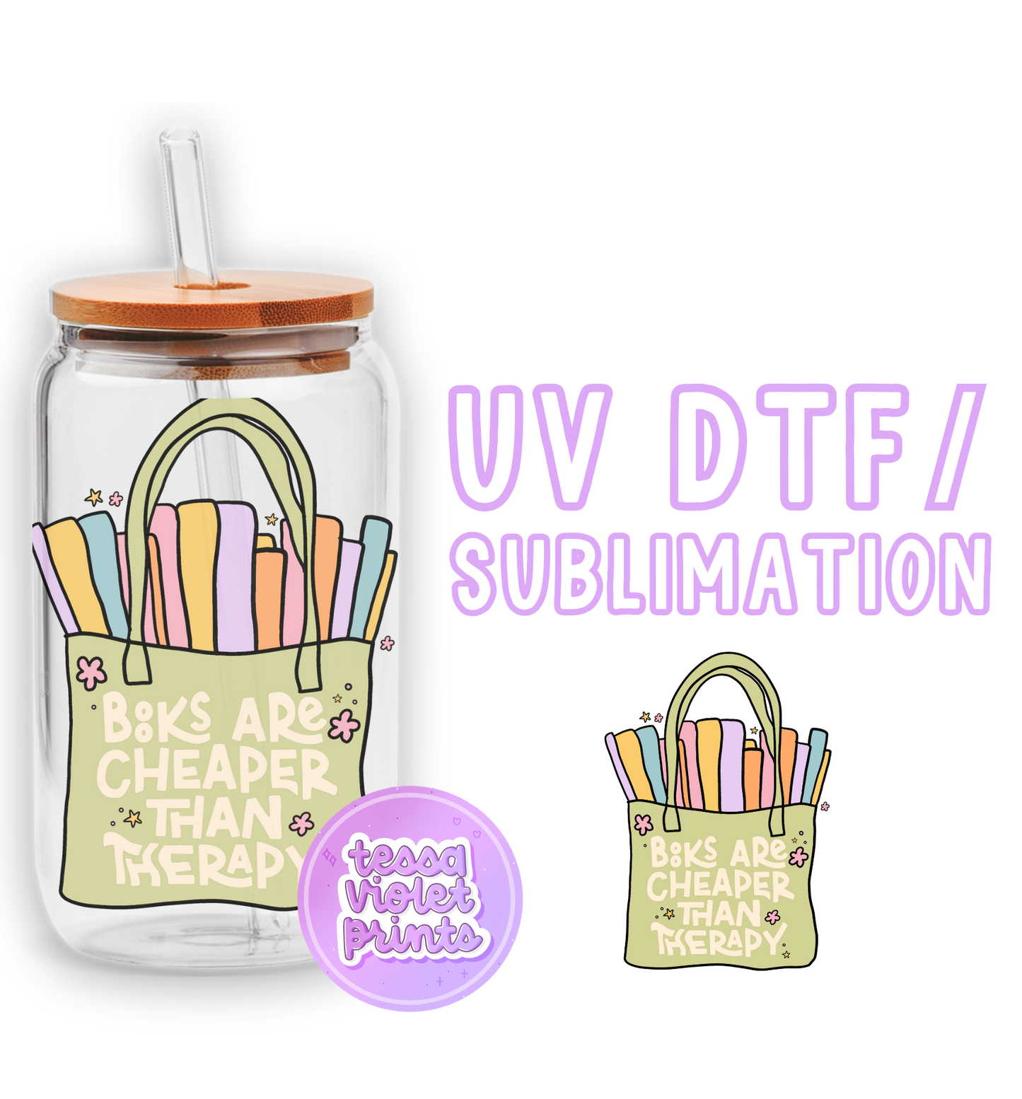 a picture of a bag with a straw in it