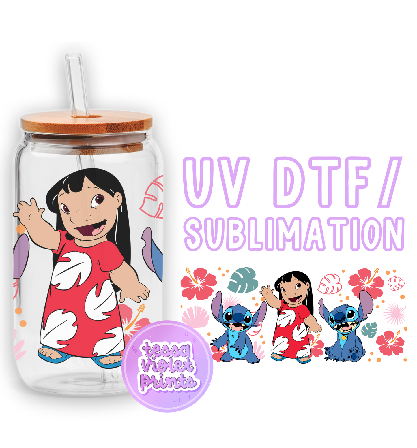 a glass jar with a cartoon character on it