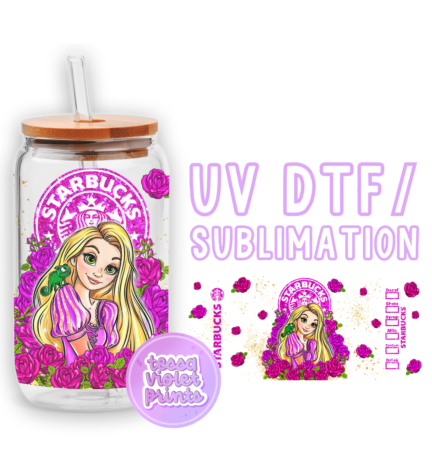 a jar with a picture of a girl on it